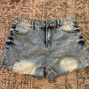 Jean shorts